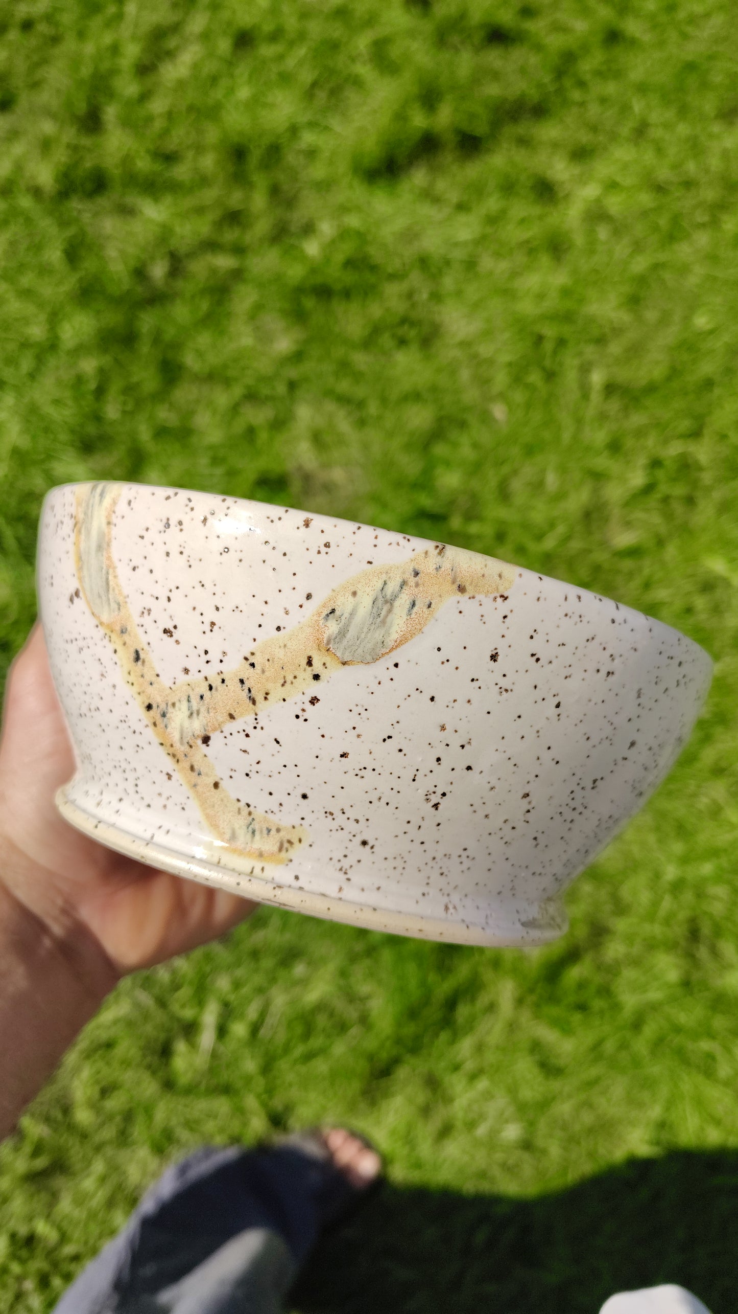 White bowl