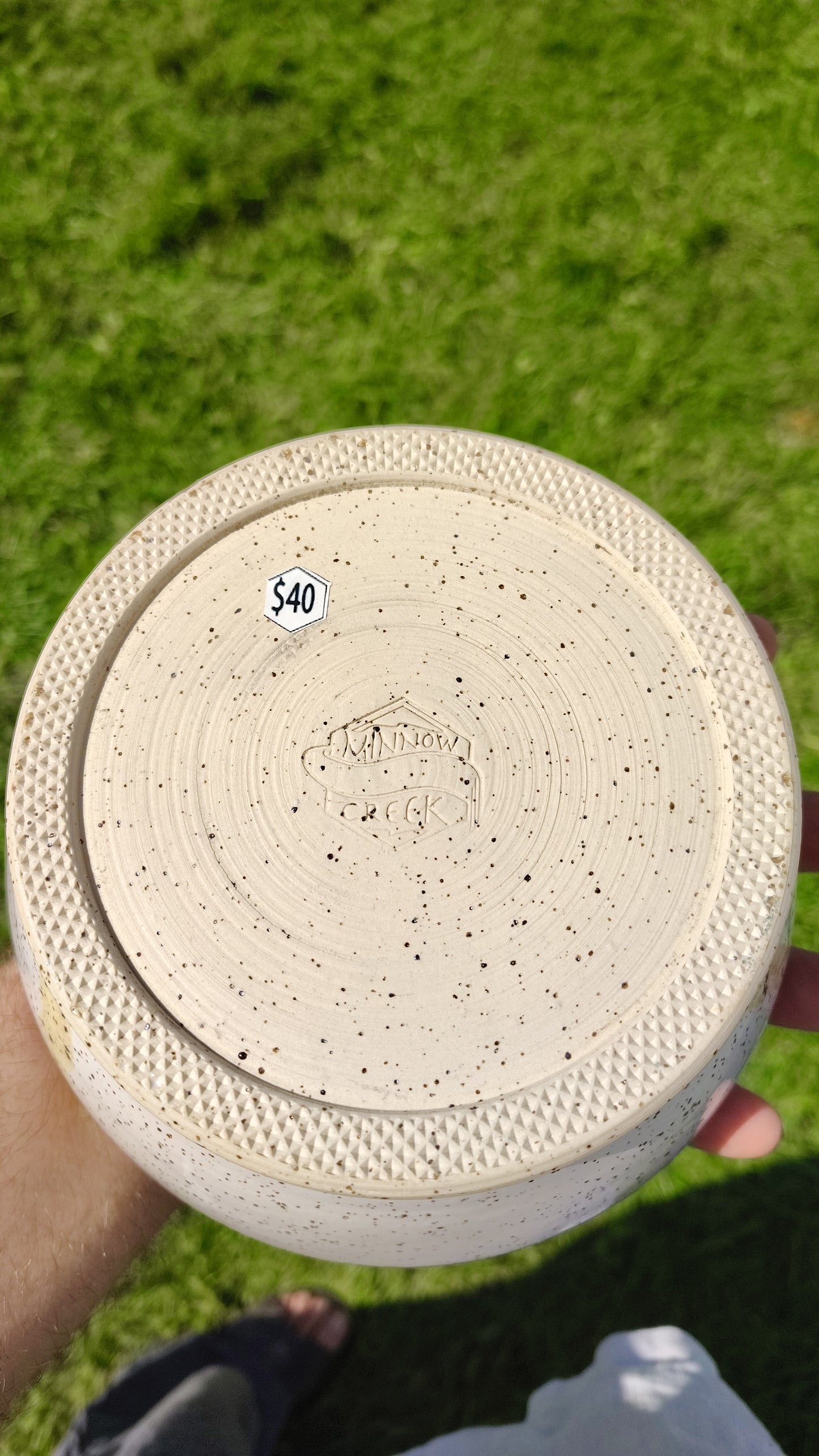 White bowl