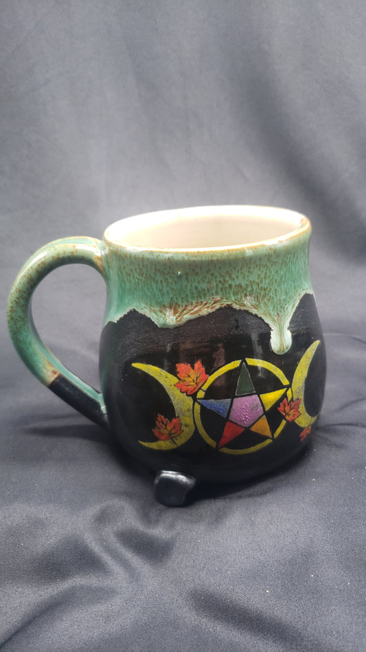 Triple Goddess Cauldron Mug