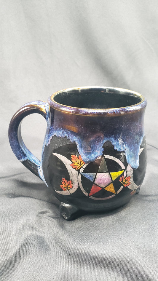 Triple Goddess Cauldron Mug