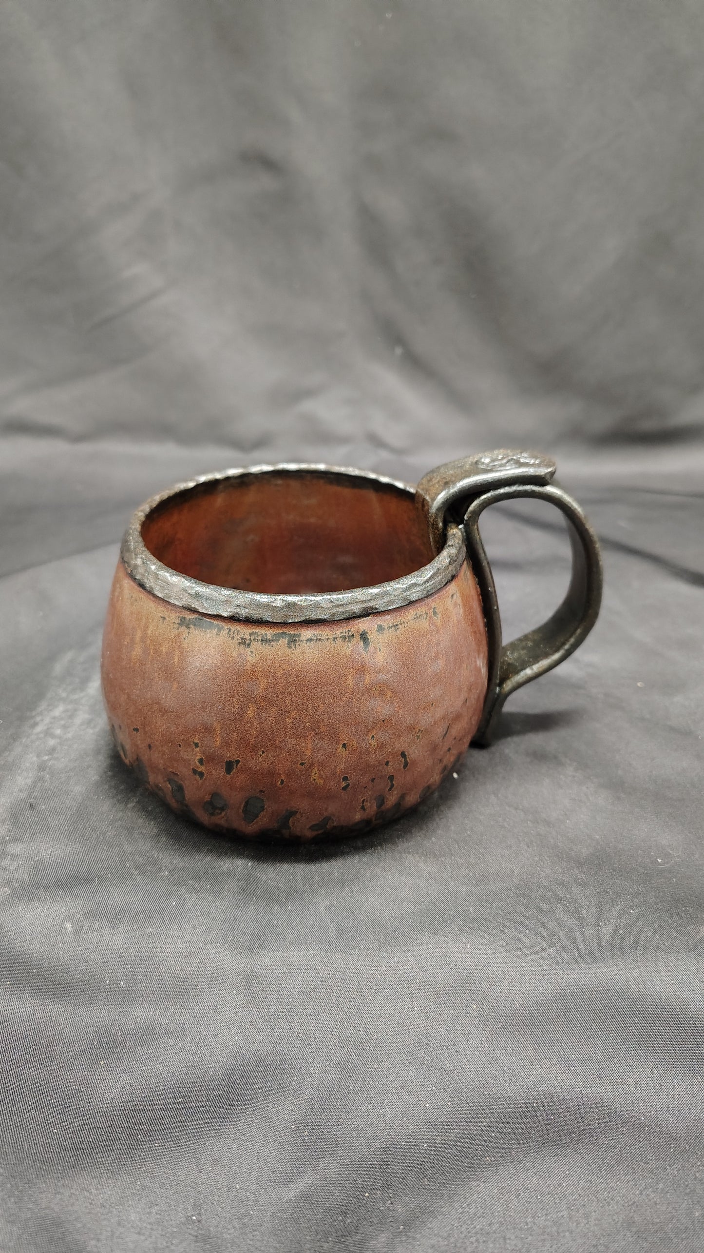 Copper Hammered mug