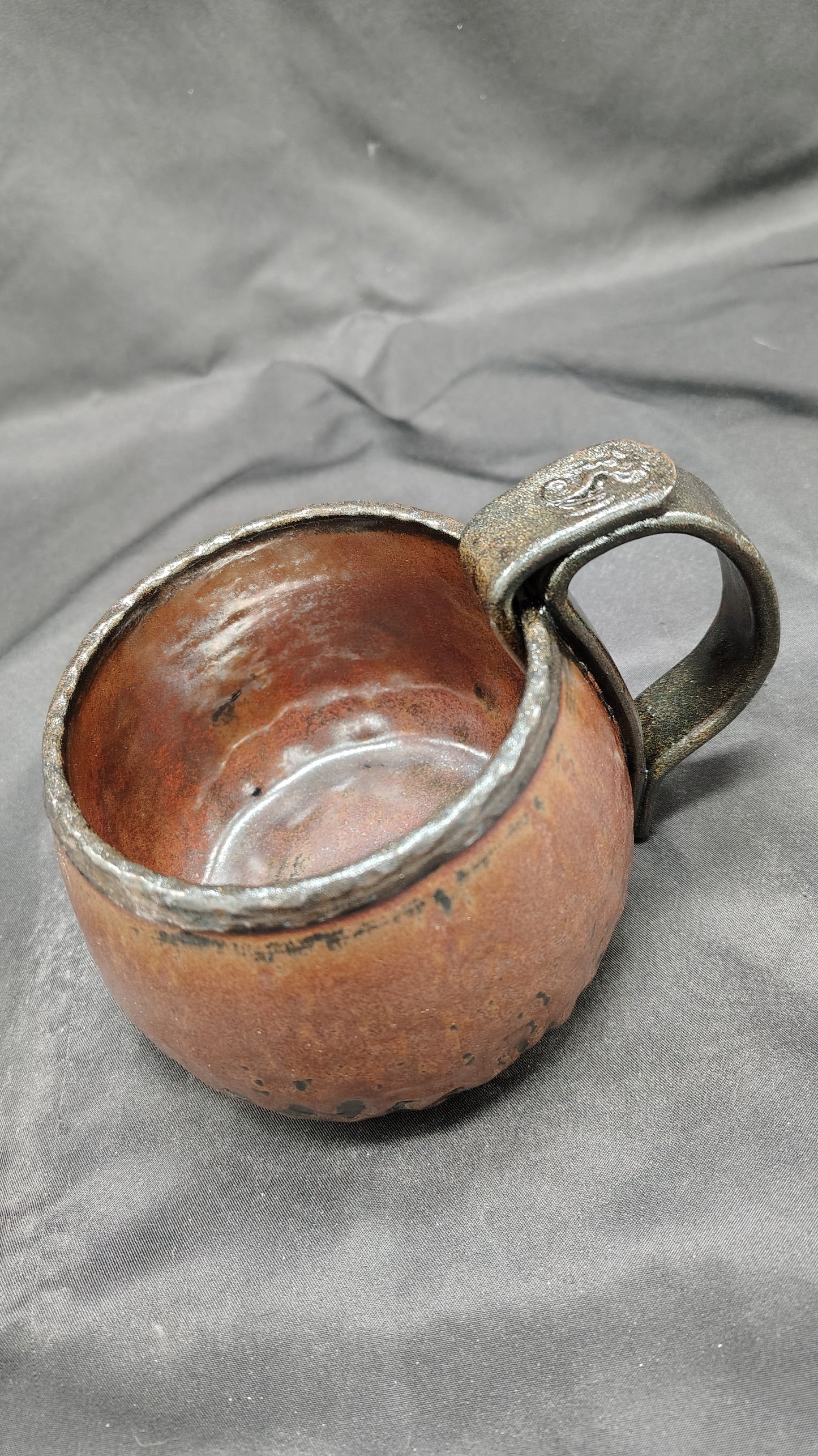 Copper Hammered mug