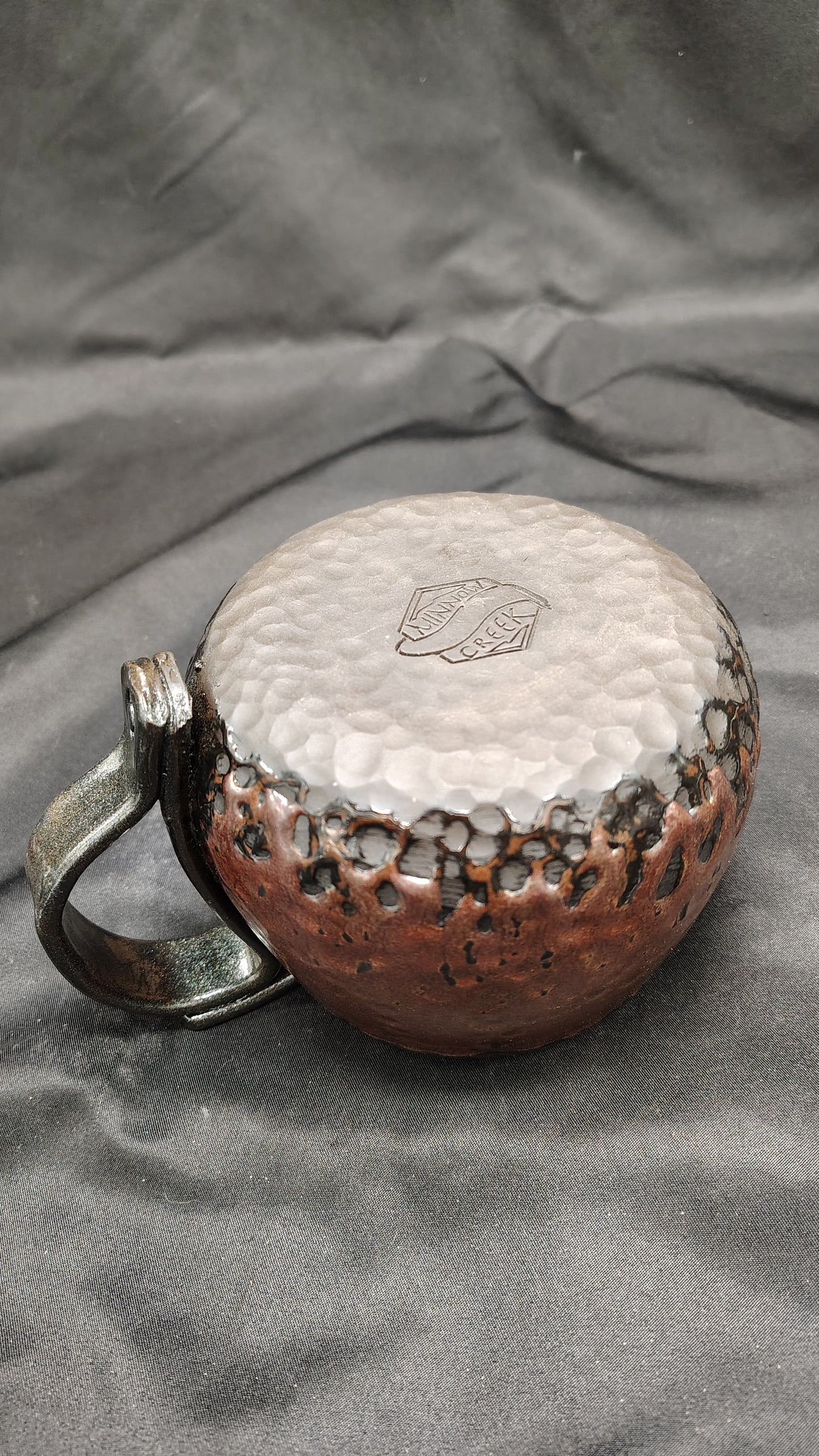 Copper Hammered mug