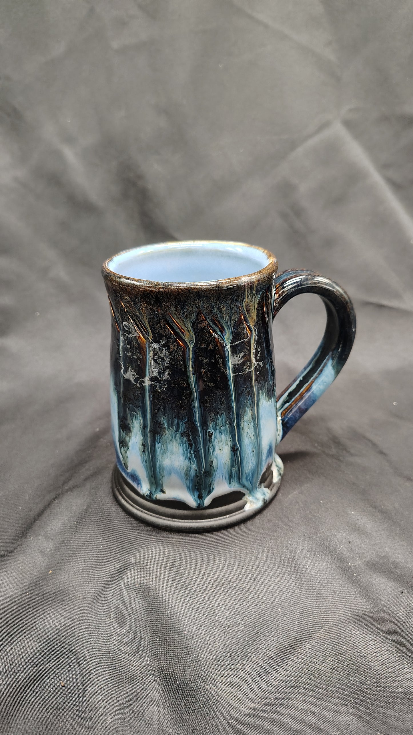 Glittery Blue