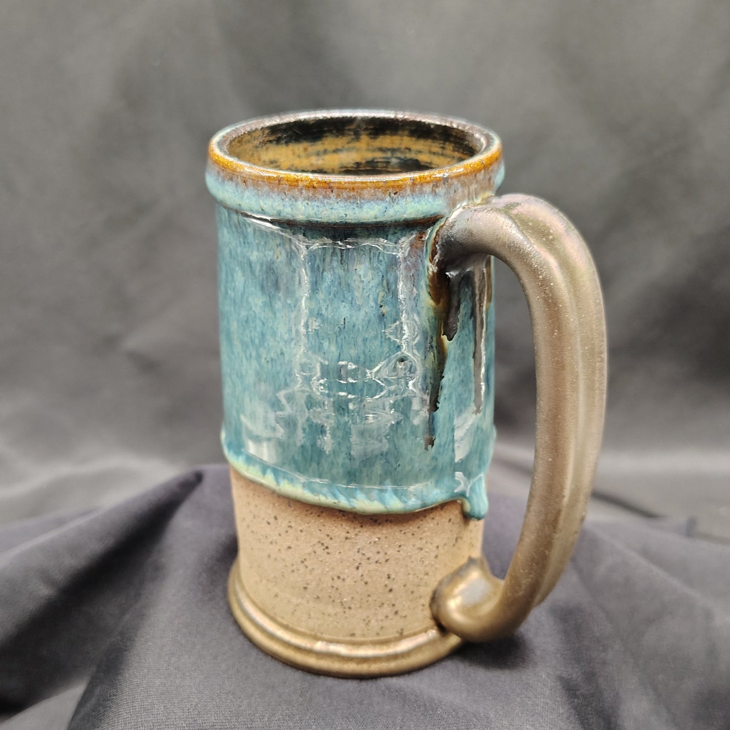 Warm blue mug