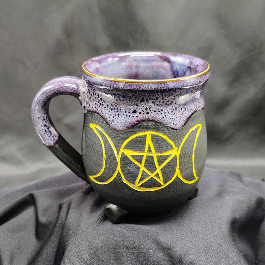 Triple Goddess Cauldron mug