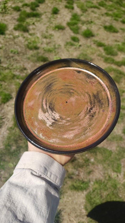 Black copper plate