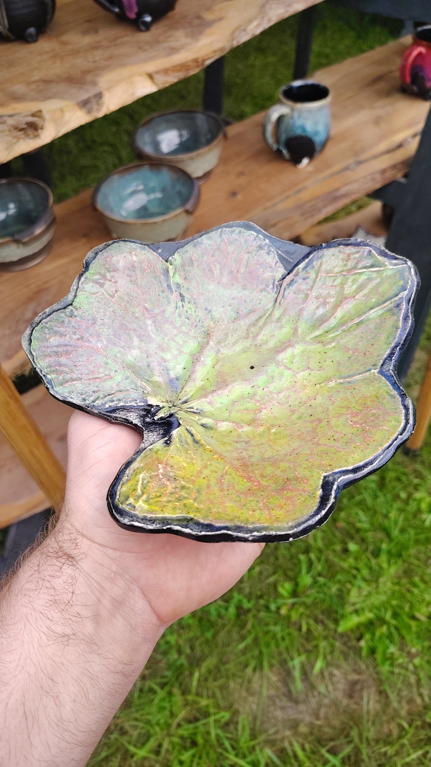 Small leaf platter