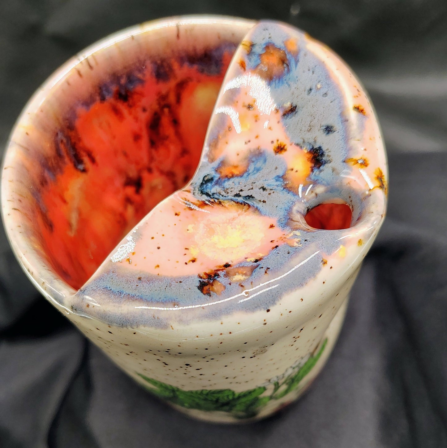 Strawberry travel mug