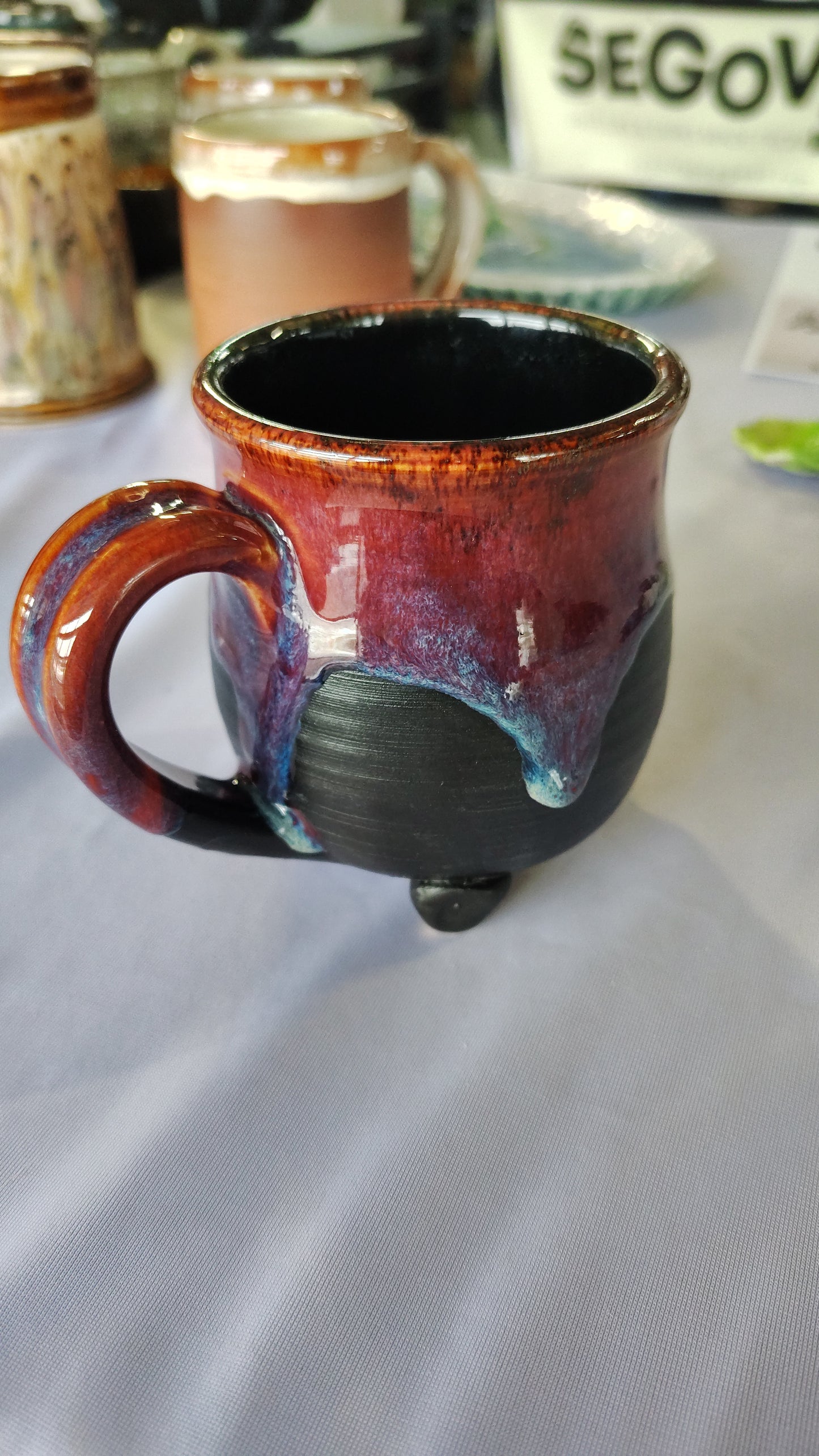 Glowy cauldron mug