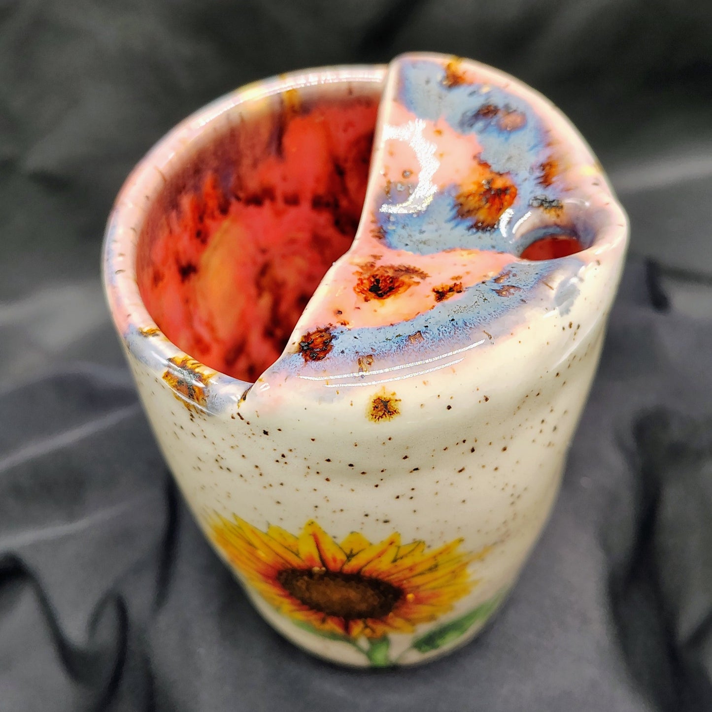 Sunflower travel mug