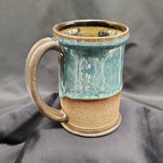 Warm blue mug