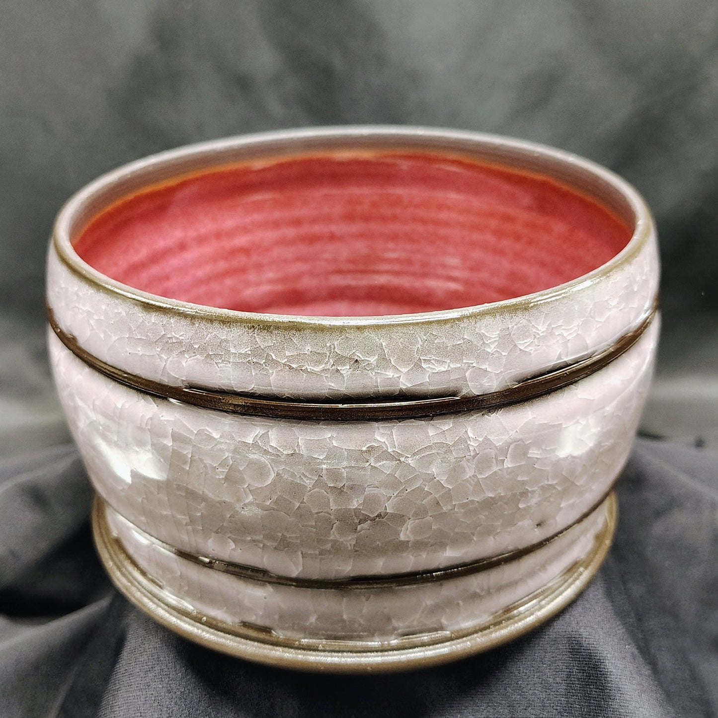 Crackled jar