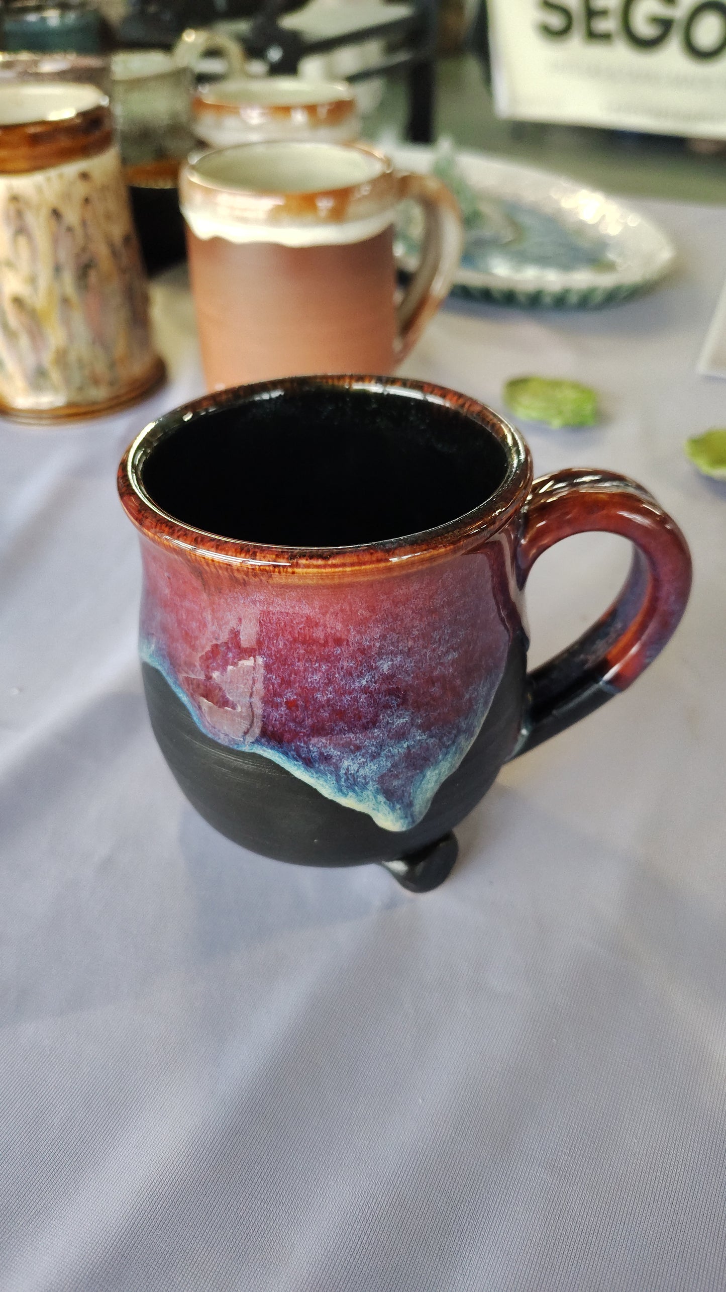 Glowy cauldron mug