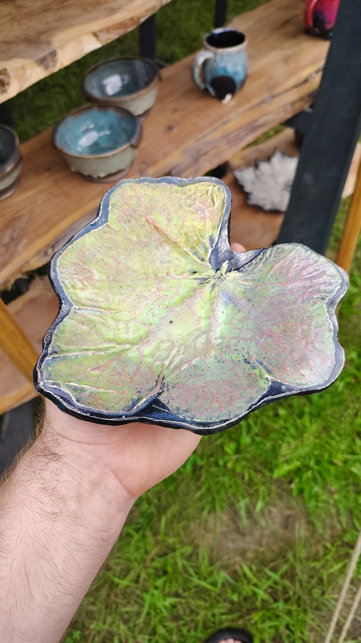 Small leaf platter