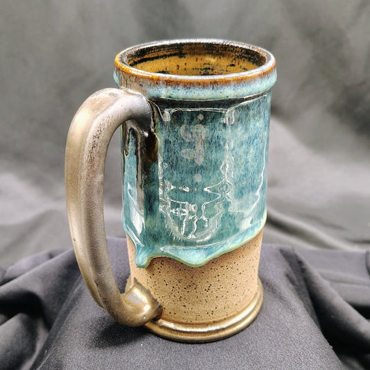 Warm blue mug